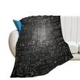 thumbnail image 1 of Math Formula Blanket Lightweight Cozy Couch Bed Super Soft And Microfiber Throws Blankets for All Seasons, 1 of 8