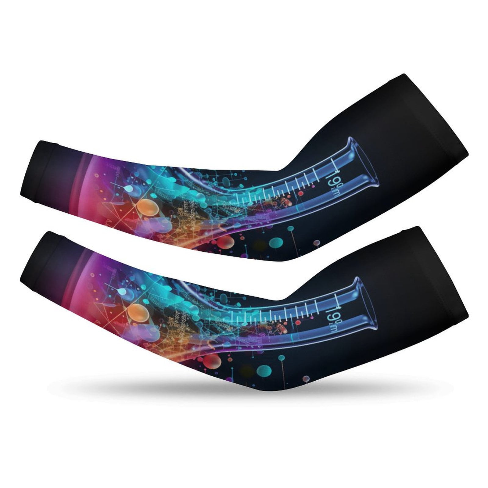 Math Sleeve Math Formula Cooling Arm Sleeves Cover Summer Sun Protection Arm ...