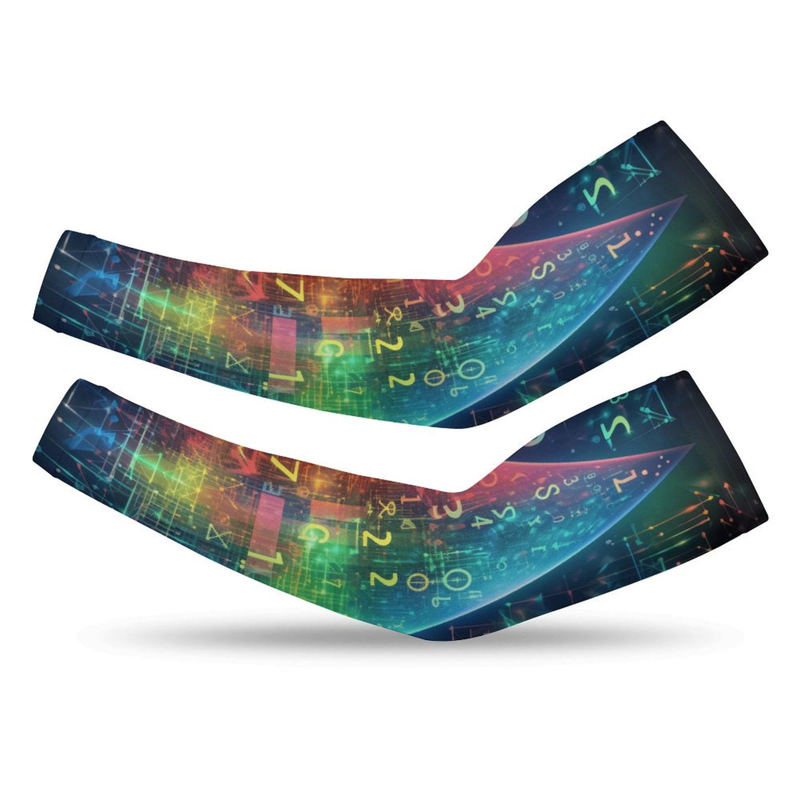 Math Sleeve Math Formula Protection Cooling Arm Sleeves For Men Women, Uv ...