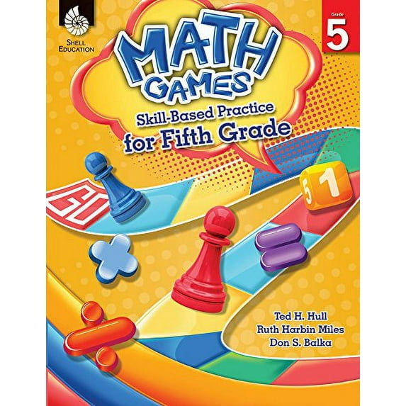 Pre-Owned Math Games: Skill-Based Practice for Fifth Grade (Paperback) 1425812929 9781425812928
