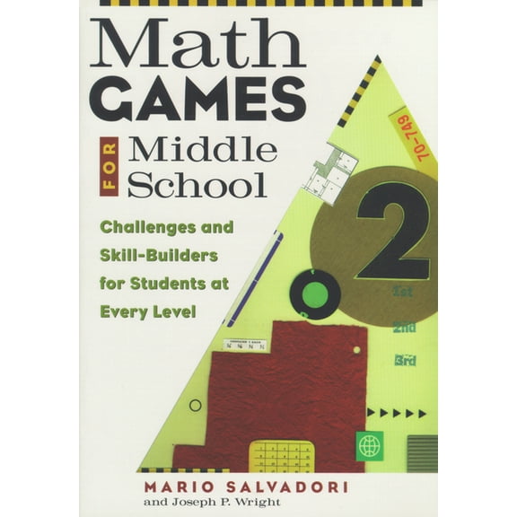 Math Games for Middle School, (Paperback)