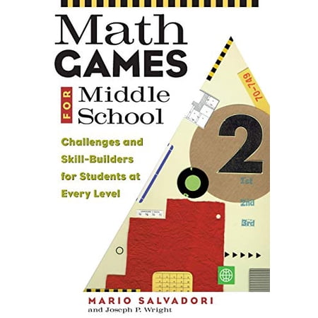 Pre-Owned Math Games for Middle School (Paperback) 1556522886 9781556522888