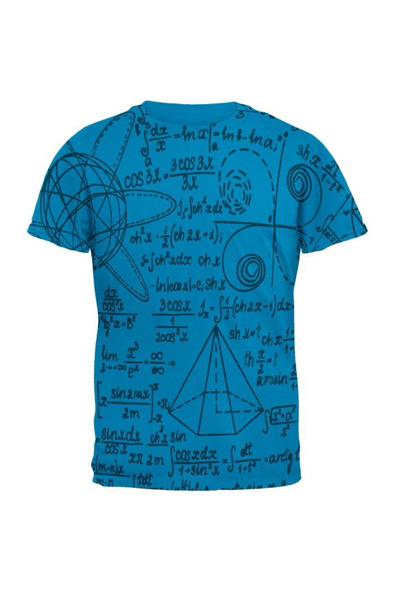 Math Geek Formula Mens T Shirt Sapphire SM