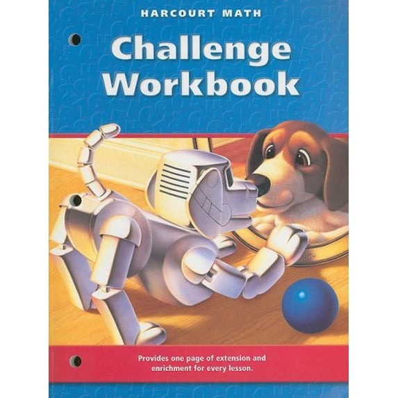Pre-Owned Math, Grade 3 Challenge Workbook: Harcourt School Publishers Math (Math 02 Y010) (Paperback) 0153208198 9780153208195