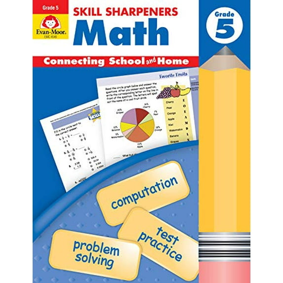 Pre-Owned Skill Sharpeners Math Grade 5 (Paperback) 1596730579 9781596730571