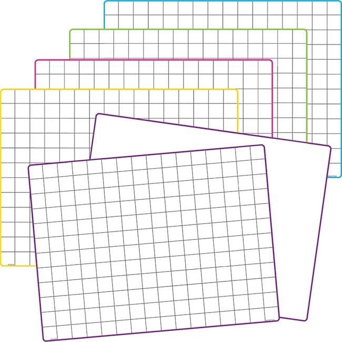 Math Grid Dry Erase Boards, Set of 10 - Walmart.com