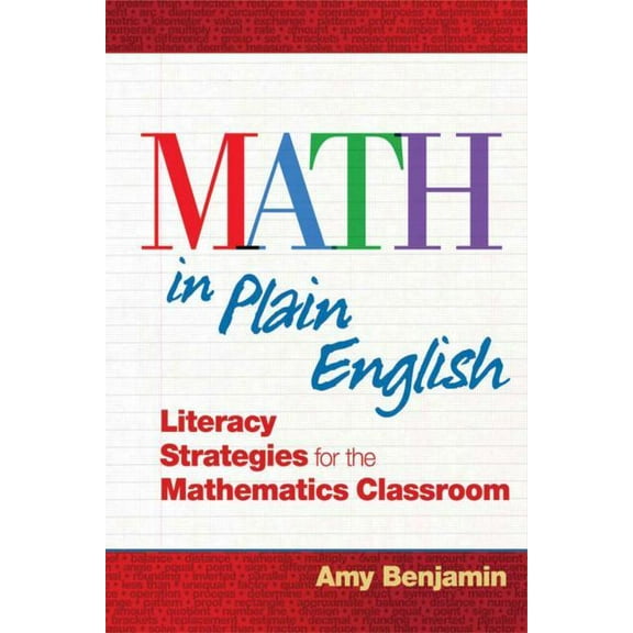 Math In Plain English: Literacy Strategies for the Mathematics Classroom, (Paperback)