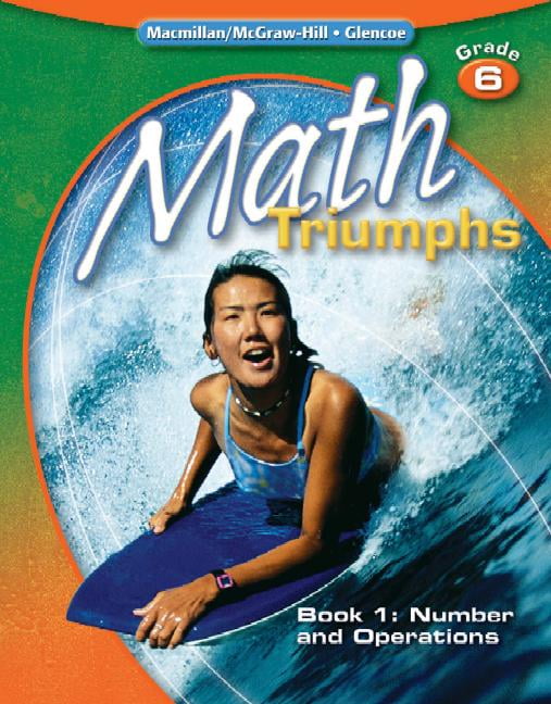 Triumphs,　Math　Operations　Student　Math　(Paperback)　Number　Book　Study　1:　Intervention　Guide,　(K-5):　Grade　6,　and