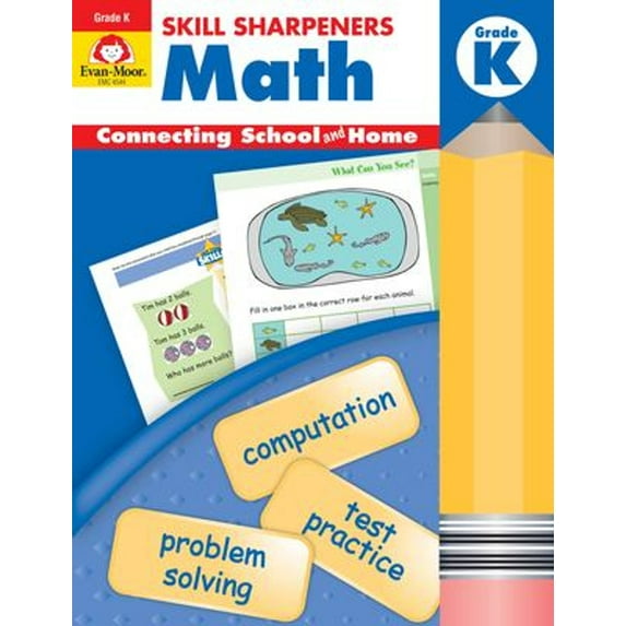 Pre-Owned Skill Sharpeners Math Grade K (Paperback) 1596730528 9781596730526