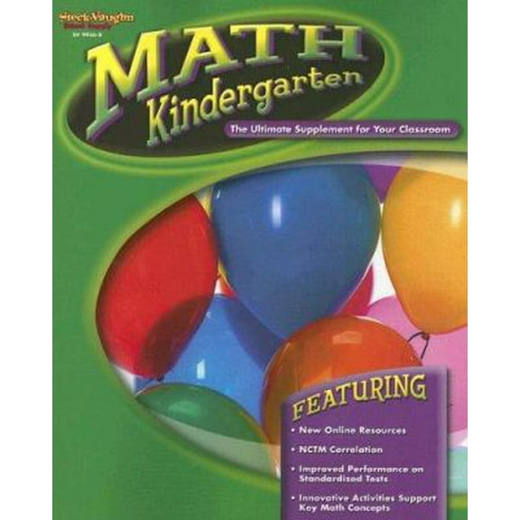 Pre-Owned Math Kindergarten (Paperback) 0739899368 9780739899366