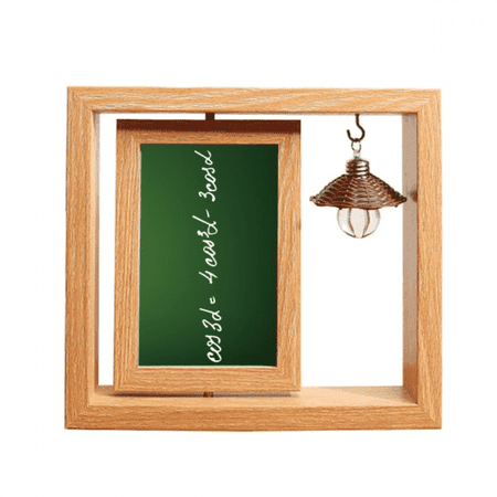 Math Kowledge Cosine Formula Wooden Rotating Picture Photo Frame 4x6