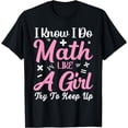 thumbnail image 1 of Math Like A Girl Shirt For Girls Teens Women Math Student T-Shirt, 1 of 4