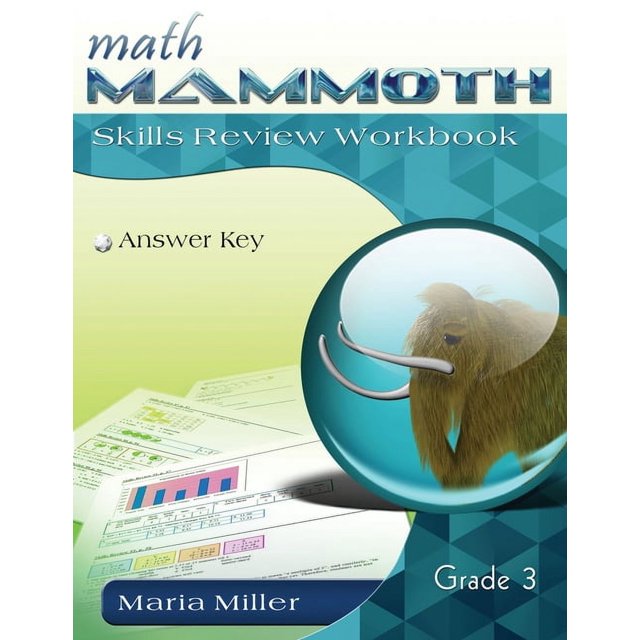 Math Mammoth Grade 3 Skills Review Workbook Answer Key (Paperback ...