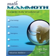 Math Mammoth Grade 6-B Worktext, Paperback