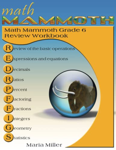 Pre-Owned Math Mammoth Grade 6 Review Workbook Paperback - Walmart.com