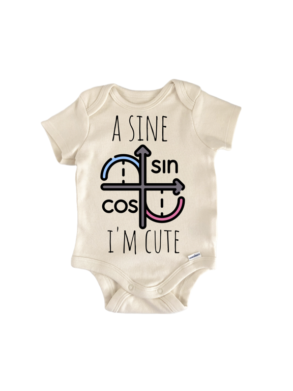 Math Mathematics Teacher Newborn Baby Bodysuit