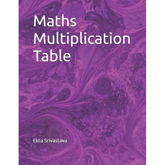 Math Multiplication Table, (Paperback)