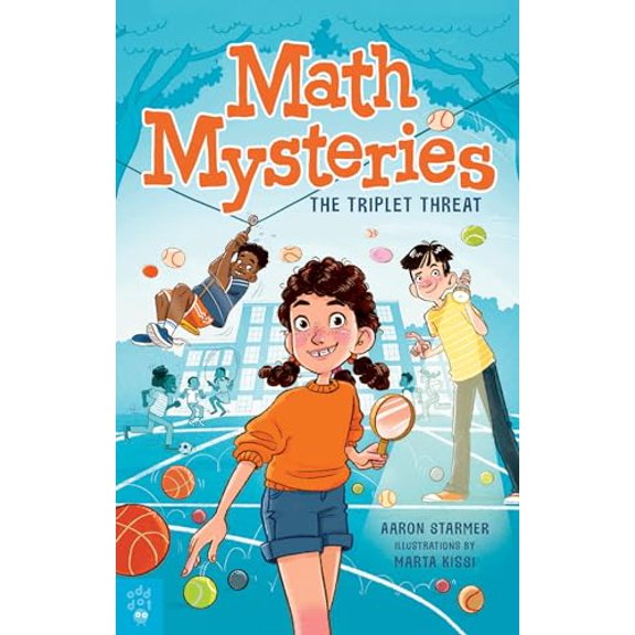 Pre-Owned Math Mysteries: The Triplet Threat (Paperback) 1250839289 9781250839282
