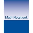 thumbnail image 1 of Math Notebook: Single Subject, Math Grid Notebook (Paperback), 1 of 1