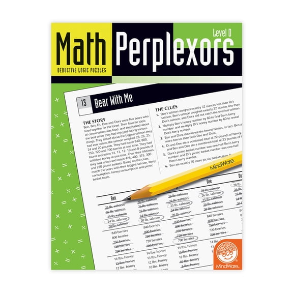Pre-Owned Math Perplexors: Math Perplexors: Level D (Paperback)