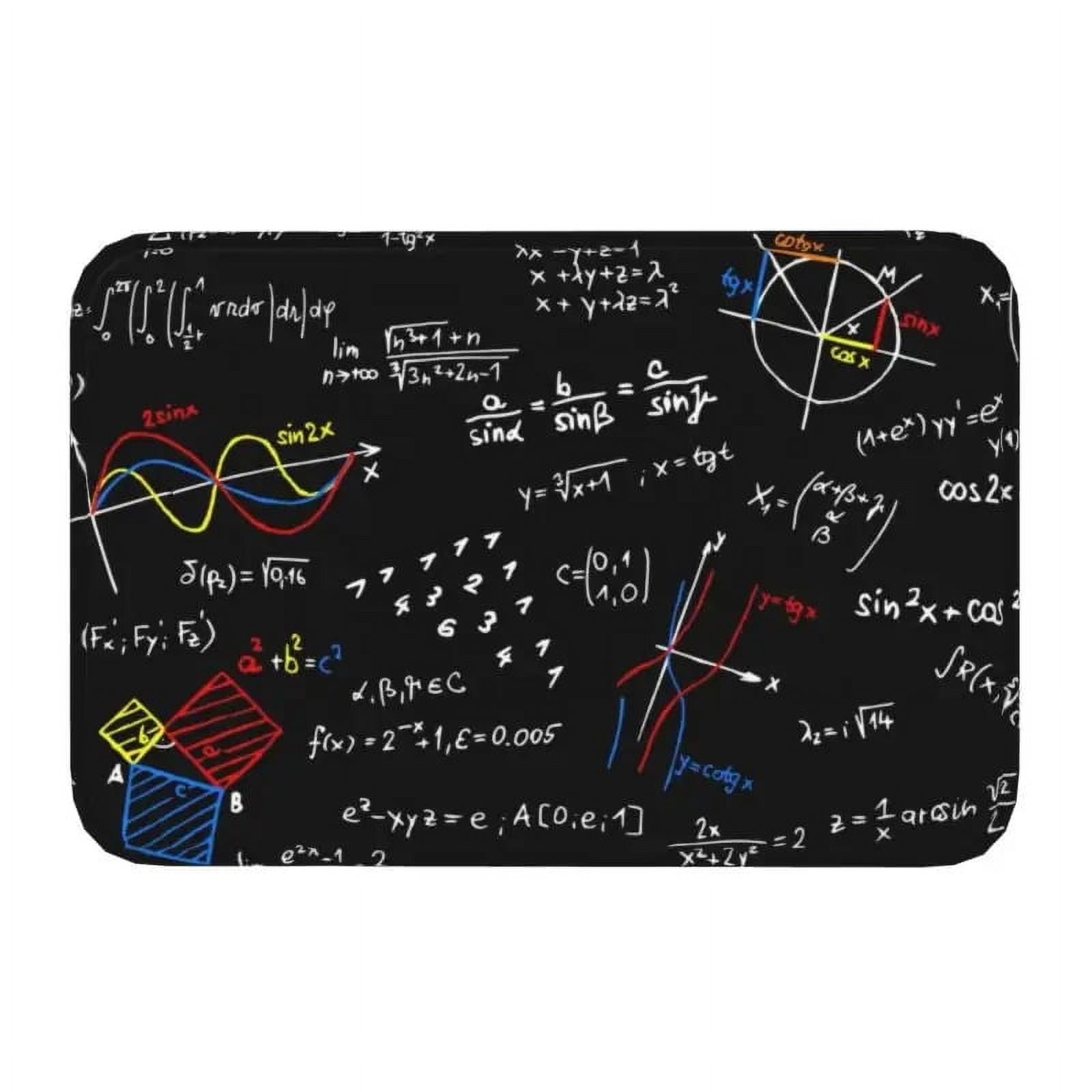 Math Physics Equations Carpet Door Floor Entrance Mat Outdoor Science ...