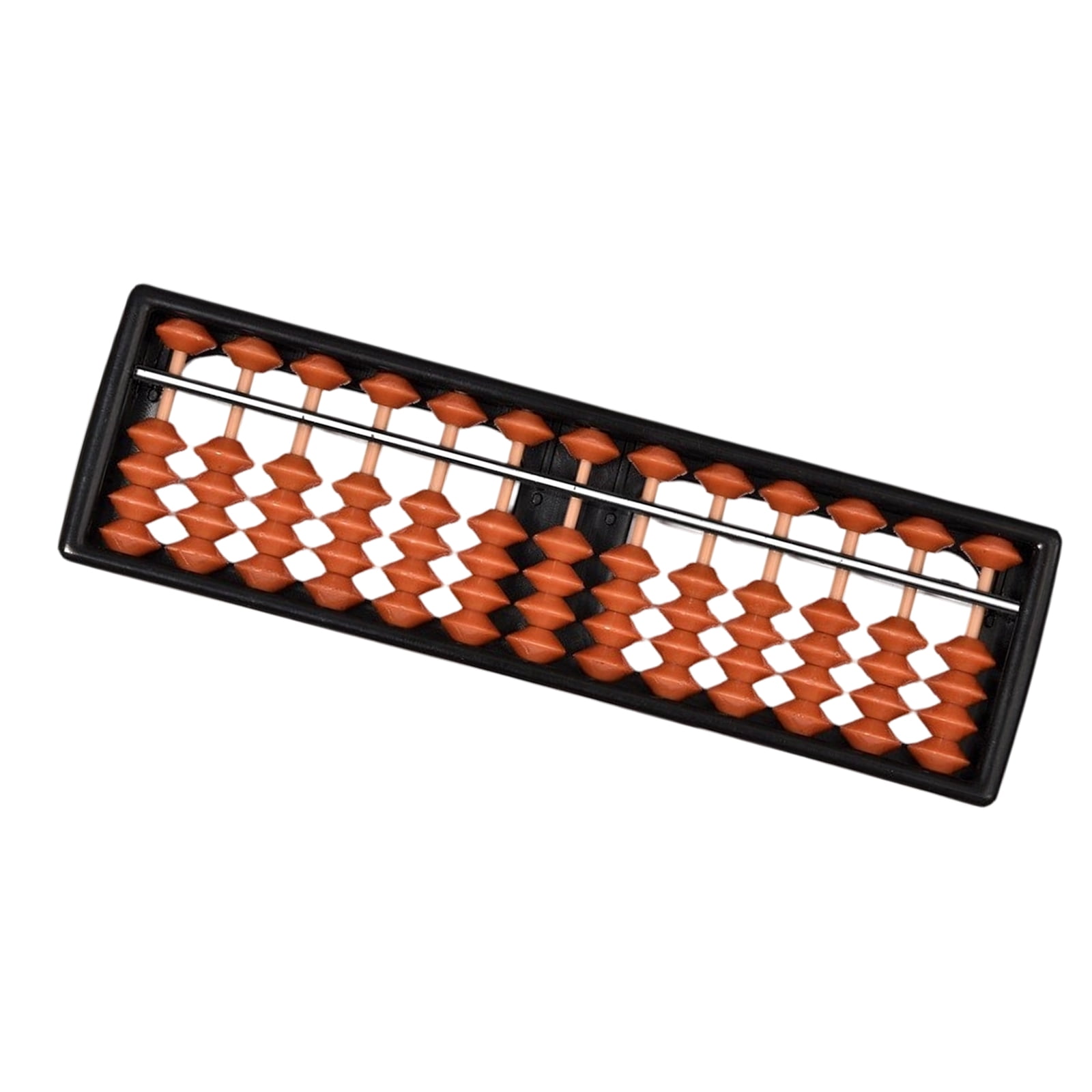Frame Counter Math Practice Abacus with 13 Parallel Rods, Divided Upper and Lower ...
