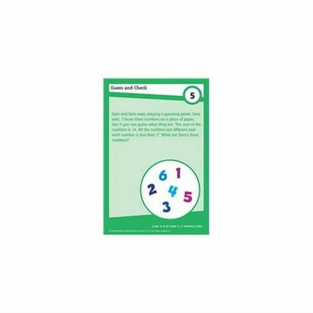 Math Practice Cards Problem Solving, Grade 3 (Brain Busters Series)