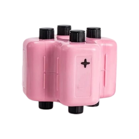 Math Practice Roller Stamp, 4-in-1 Pink, 1 Roller Stamp with 0.3 fl oz Ink, for Kids Math Learning Practice