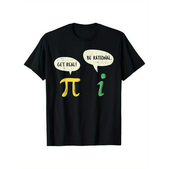 Math Printed men's Cotton Fun T-shirt, Graphic T-shirt Men's outdoor wear, Men's Halloween costume, casual short-sleeved crew neck T-shirt, men's top, teacher gift