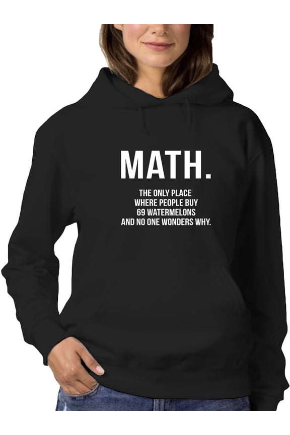 Math Problem Hoodie Women -GoatDeals Designs, Female Medium