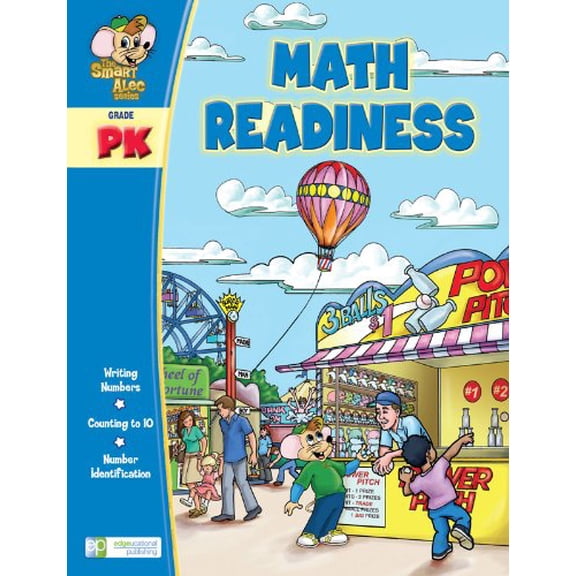 Pre-Owned Math Readiness: Grade Pre-K (The Smart Alec Series), 9781934264140, 1934264148, Paperback,