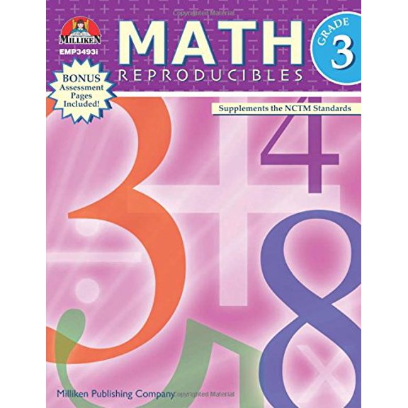 Pre-Owned Math Reproducibles - Grade 3 Paperback