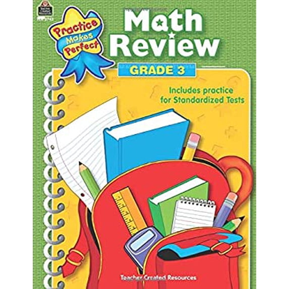 Pre-Owned Math Review, Grade 3 9780743937436 Used