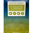 thumbnail image 1 of Pre-Owned Math Sense: Focus on Operations, 9781564206916, 1564206912, Paperback, Student edition, 1 of 1