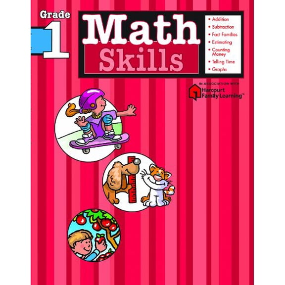 Pre-Owned Math Skills, Grade 1 (Paperback) 1411401069 9781411401068