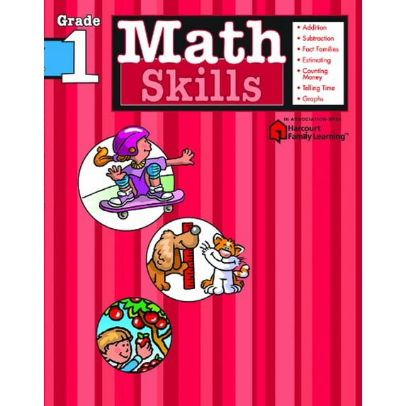 Pre-Owned Math Skills, Grade 1 (Paperback) 1411401069 9781411401068