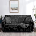 thumbnail image 1 of Math Sofa Cover Geometry Science Numbers Formules Image Art Washable Furniture Protector From Dust Stain Stretch Couch Cover, 1 of 4