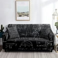 thumbnail image 1 of Math Sofa Cover Geometry Science Numbers Formules Image Art Washable Furniture Protector From Dust Stain Stretch Couch Cover, 1 of 4