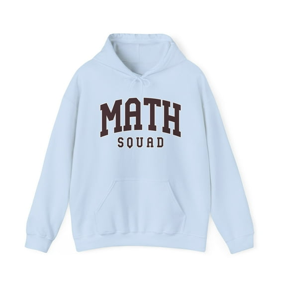Math Squad Teacher Mathematics Department Hoodie Gifts Hooded Sweatshirt