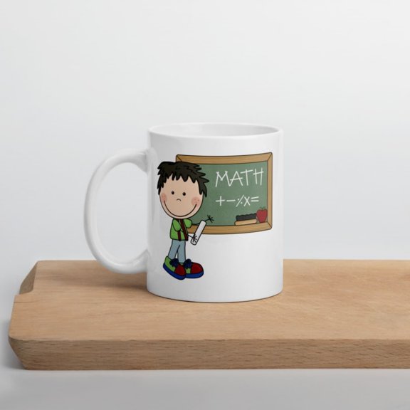 Math Stick Figures Mug, Math Tea, Funny Math Mug, Mug, Stick Figure Mug, Funny Math Mug, Math Lover Gift, Stick Figure Lover Gift.