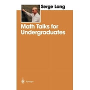 Math Talks for Undergraduates, Hardcover