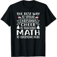 thumbnail image 1 of Math Teacher Christmas Mathematics Teacher T-Shirt Tee, 1 of 4