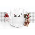 thumbnail image 1 of Math Teacher Christmas Tee T Shirt Graphic Tops FaLaLa Song Santa Design Short Sleeve Round Neck White S-5XL, 1 of 4