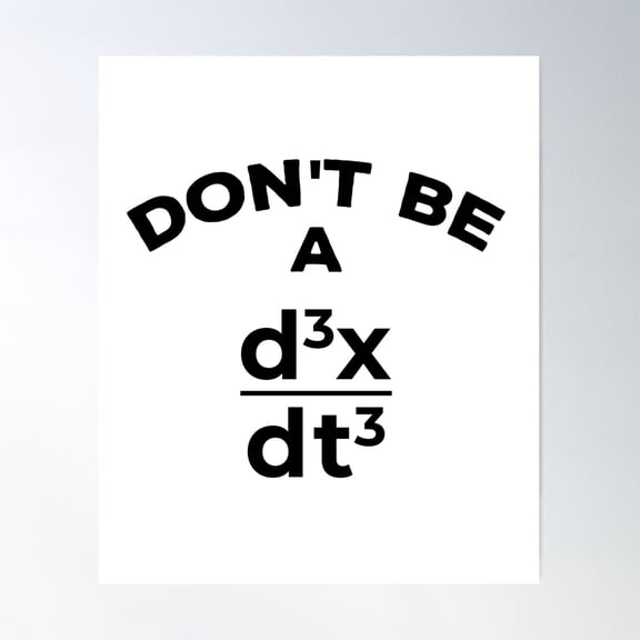 Math Teacher Formula Poster Wall Art, Modern Wall Decor For Living Room Bedroom, 24x36 UNFRAMED