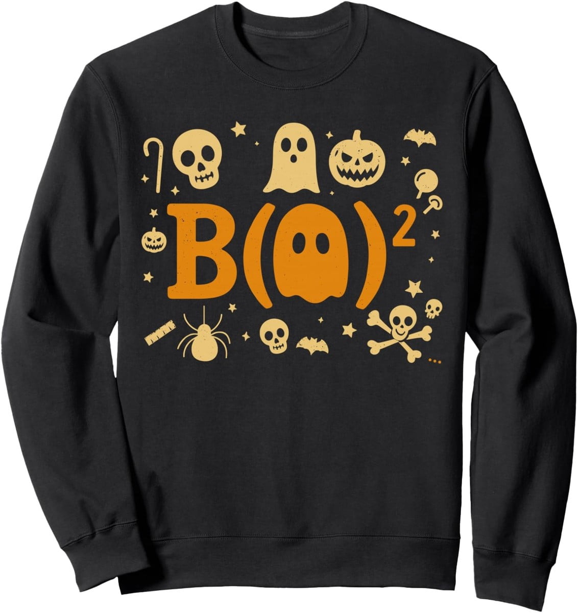 Math Techr Math Teacher Ghost Cute Unisex Halloween Sweatshirt - Walmart.com