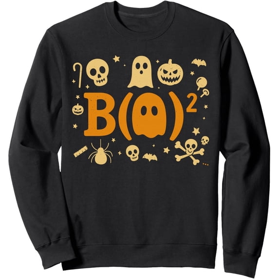 Math Teacher Ghost Cute Unisex Halloween Sweatshirt - Walmart.com