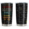 thumbnail image 1 of Math Teacher Gift, Best Math Gifts, Math Teacher Appreciation Gifts, Math Lovers Gifts for Adult/Kid, Math Gift for Women/Men, I Love Math Gift Ideas, Gifts for Math Lovers/Students/Nerds Tumbler 20OZ, 1 of 7