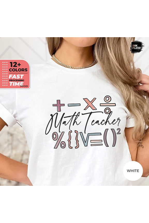 Math Teacher Shirt, Math Teachers, Math Teacher T-Shirt, Mathematicians, Math Teacher Hoodie, Her, Math Tee Woman TSHIRT All Size S-5XL