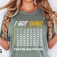 thumbnail image 1 of Math Teacher Shirt Multiplying TShirt Math Shirt Funny Math Gift Math Teacher Gift Math Te, 1 of 2