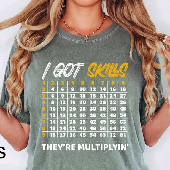 Math Teacher Shirt Multiplying TShirt Math Shirt Funny Math Gift Math Teacher Gift Math Te